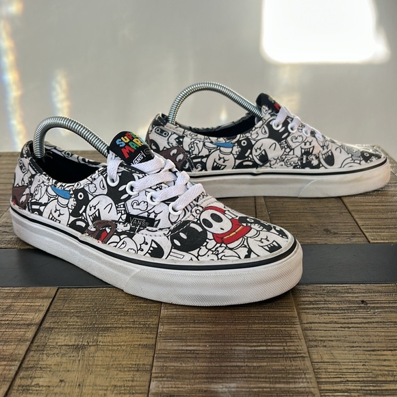Nintendo x Vans Super Mario Villains Shoes, custom, Men’s 5.5, women’s 7 - Picture 1 of 12